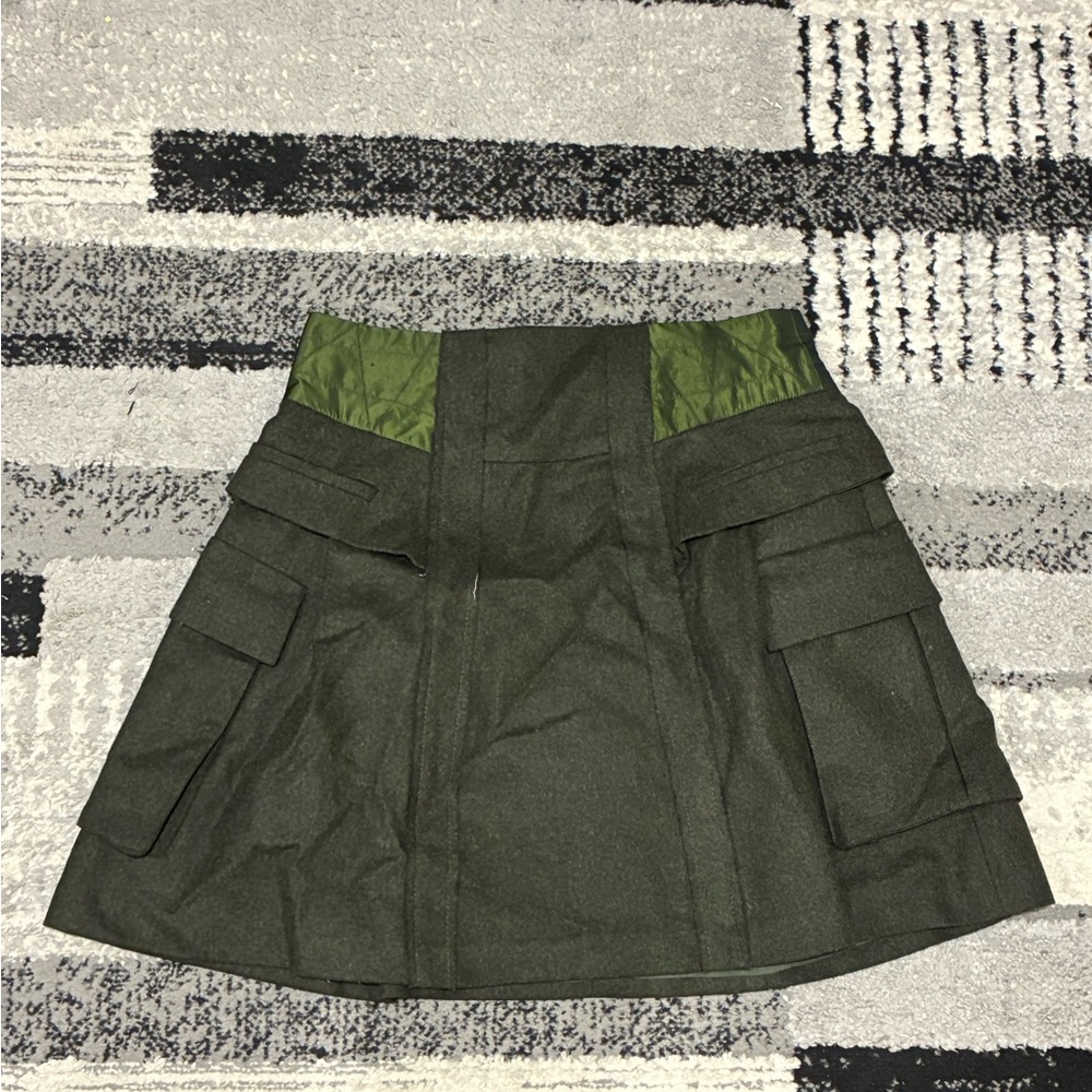 Nanette Lepore Dark Green Mini Skirt